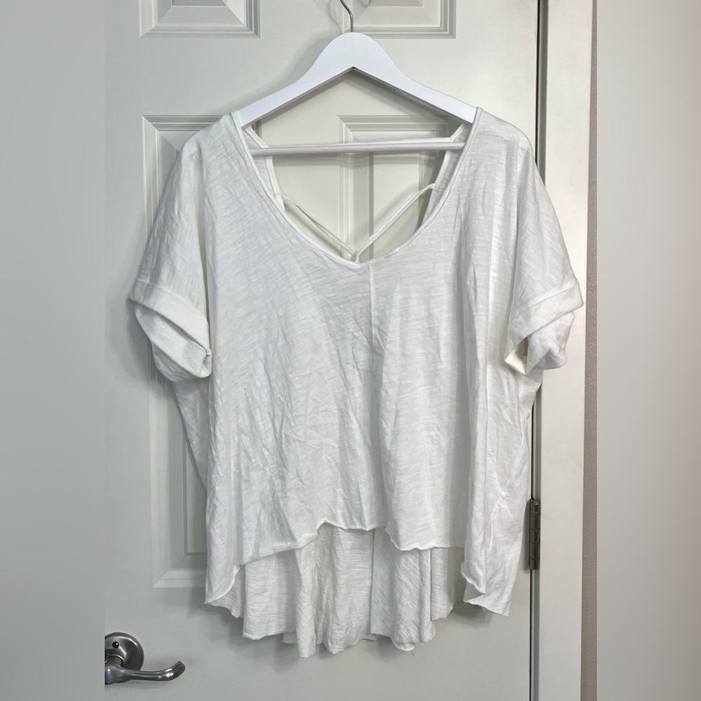 Impressions Strappy Back Tee NWOT